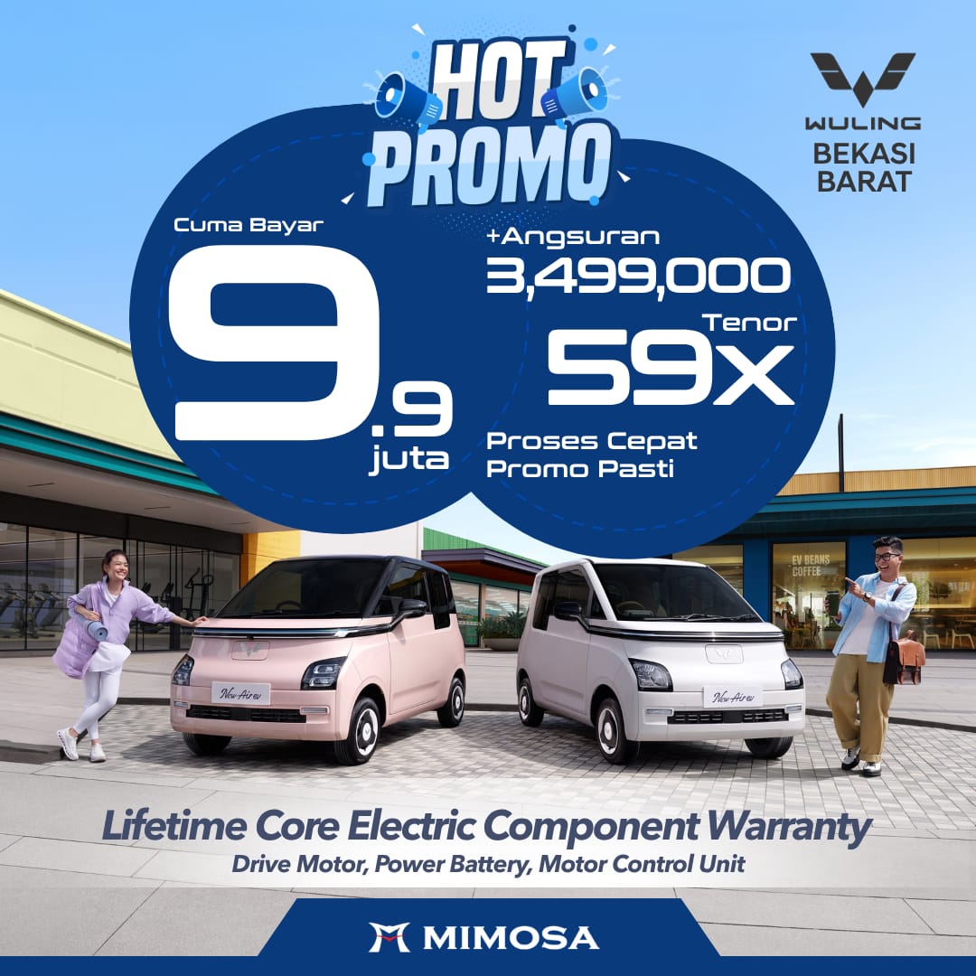 Hot Promo New Air EV — DP 9,9 Juta